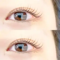 選べるダメージレスまつ毛パーマ(パリジェンヌ含む)上まつ毛/コーティング&ケラチントリートメント付き