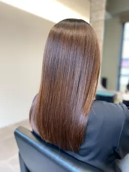 【初回から3回まで使えます✨】カット＋髪質改善キラ髪ストレートorコスメ縮毛矯正＋2ステップトリートメント🌈