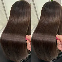 【🎀平日限定艶髪コース🎀】レイヤーカット✨✨+カラー+髪質改善トリートメント🌟