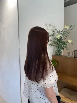 🎀韓国っぽ透明感カラー×うるツヤ補修トリートメント🎀