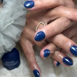 オフあり💫【ハンド】シンプル◇ワンカラー[ちゅるんネイル/透け感ネイル]　￥4480