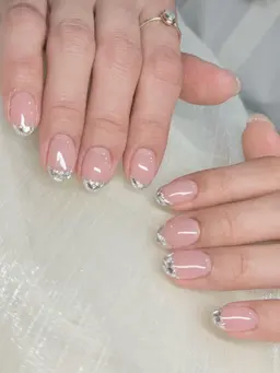 ガラスフレンチ★ソフトジェルオフ+500★