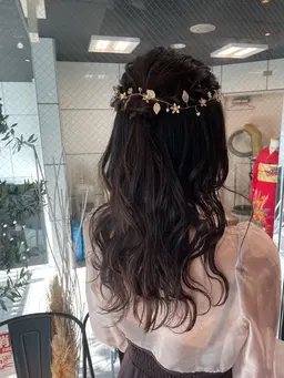 卒業式後ヘアアレンジ‎🤍