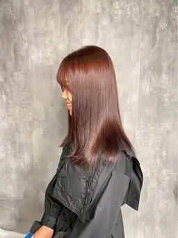 【ミニモ限定】 ⭐️ダメージが気になる方⭐️ブリーチなしワンカラー+髪質改善トリートメント✨