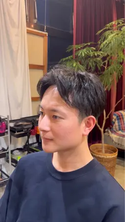 【メンズ限定】モチ抜群‼️メンズカット+カラー