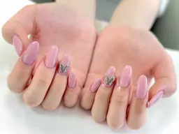 【年末キラキラ応援✨️オフ有OK】☆長さだし10本＋ワンカラーorラメグラ💅¥17,000→12,000-【2h】