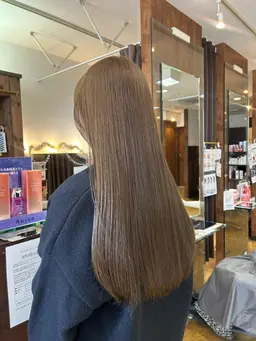 【NEW⭐️】ブリーチなし透明感ダブルカラー＋似合わせカラー