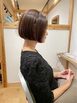 ✂️ボブカット🎀✨️➕🧴ミルボン保湿トリートメント🧴
