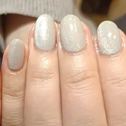 【自爪育成ジェルネイル】うる艶で大人気♪マグネットネイル/ネイルオフ無料