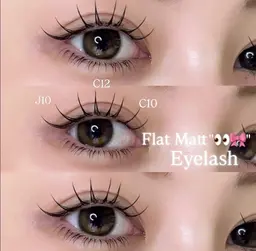 当店人気No.2🎀【まつエク】高持続✨フラットマット"👀🖤" 60分付け放題(80​〜​100本)