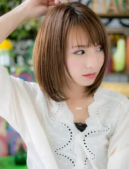 カット+ヒアルロン酸ブラウンカラー【ヒアルロン酸配合で髪に艶と潤いを与えてくれます】