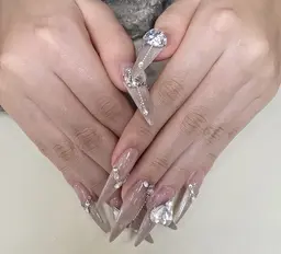 [研修中］長さだしアートやり放題150分♥フィルイン対応❤︎甘皮処理付き