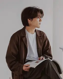 【休日限定】メンズ センターパートカットモデル