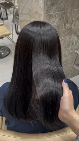 縮毛矯正🌀️🩵‪‎⟡.·