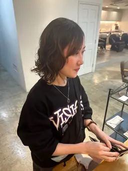 🌀小顔みせボブ×おしゃパーマ🌀