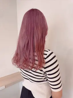 【❤️ミニモ学割❤️】ハイ透明感カラーケアブリーチ込み