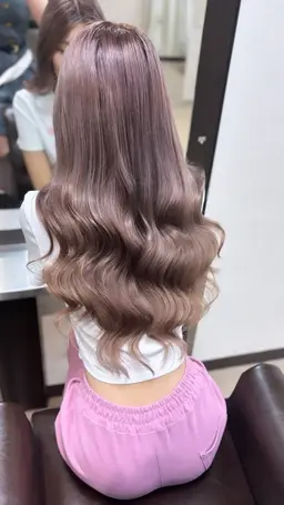 ブリーチ+カラー+エクステ💖(+エクステ1枚¥200)