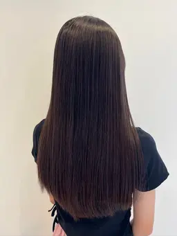 「髪質改善メニュー⛄️」カット＋縮毛矯正（ケア処理剤付き）※シャンプー込、ロング料金別