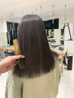 《🪡地毛風ストレート🪡》ナチュラルストレートパーマ＋高保湿シャンプー＆トリートメント