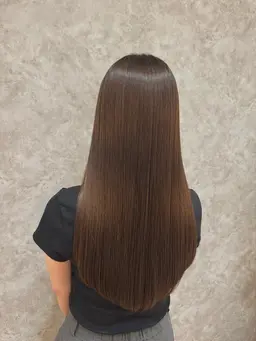 【人気No2メニュー】【SNSで話題】髪質改善ストレートパーマ＋カット＋トリートメント