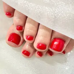 【フット♡ジェル】嬉しい、フットバス付き！！デザインしない方