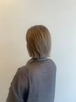 U24限定🩶ブリーチ×カラー