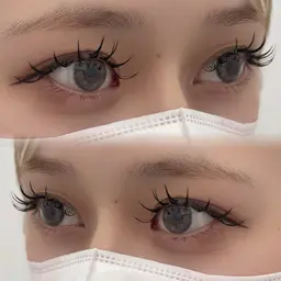 🪽ダブルラッシュorバインドロック100～120束🫧オフ無し コーティング仕上げ🫧/マツエク/ダブルフラット/大宮