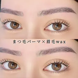 💗平日限定💗まつ毛パーマ×眉毛WAX🐰ྀི補足必読