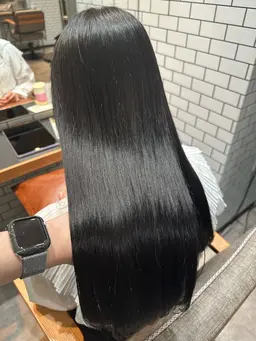 圧倒的艶髪TOKIOのトリートメント縮毛矯正🫧＋カット