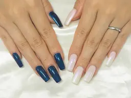 【オフあり○】チップ長さ出し🫧ワンカラー・グラデーション・フレンチ＋550円🦖