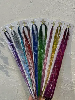 ［🐬当日限定価格🐬］キラキラヘアティンセル✨💫1本250円​〜​