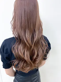 💚URBANご来店3回目以降の方💚 【理想の髪色に】ブリーチ＋透明感カラー＋トリートメント