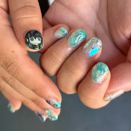 ⛅️木村指名💫キャラクター1本＋シンプル概念ネイル🐣/26日🈳