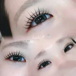 【当日予約限定】まつ毛パーマorパリジェンヌ💞束感コーティング、アイシャンプー付き