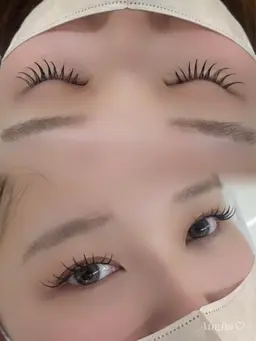 🖤束感フラットラッシュ120本🖤コーティング仕上げ付き✨