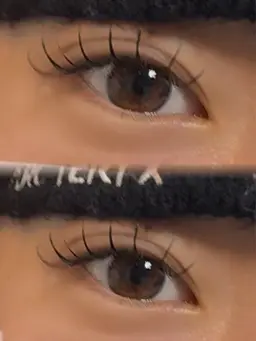 🍀【リペア向け/ナチュラル】セーブル60​〜​80本➕美容液コーティング束感仕上げ✨️