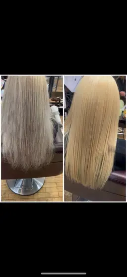 ハイダメージ【ブリーチ】対応縮毛矯正+髪質改善トリートメント