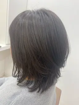 似合わせカット＋白髪染め＋2Stepミルボントリートメント