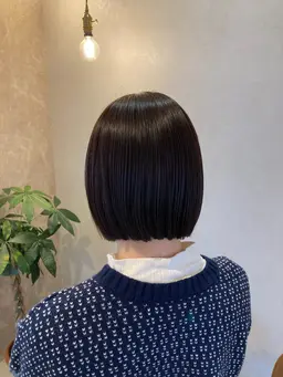 縮毛矯正＋カラー＋カット＋2stepトリートメント