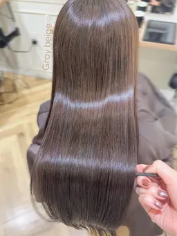 【✨💝ゲリラクーポン💝✨】カット+カラー+髪質改善COTA tr