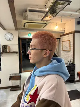 【ブリーチカラー】リタッチも含めてブリーチありのカラーのご予約はこちらから。カットは含みません。