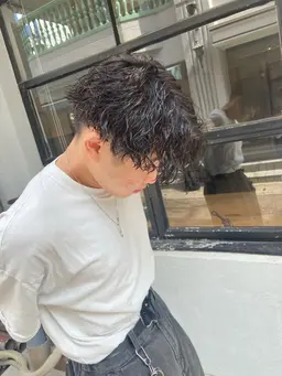 💈メンズ限定💈【カット＋ツイストスパイラルパーマ＋ケアトリートメント】