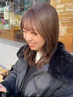 ♣️ポイントストレート♣️気になる前髪🌀・顔まわり🌀＋前髪カット