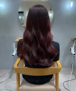 カラー+Aujua4ステップトリートメント🔥