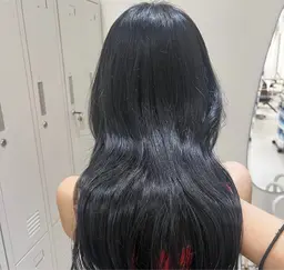 【人気No.2✨】髪質改善ケアカラー+超音波オージュア3stepトリートメント🍒❤️