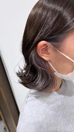 【人気メニュー👑】カット＋インナーカラー（ケアブリーチ込み）＋うる艶トリートメント（ケアプロ使用）♪