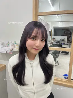 【ミニモ学割U24🌷】メンテナンスカット➕髪質改善ケアカラー➕マスクトリートメント⚠️何回でもOK！