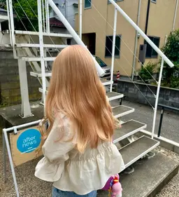 【学割U24】🪽ブリーチダメージ激減⁉︎  ケアブリーチ込みダブルカラー✨"ミニモ学割"