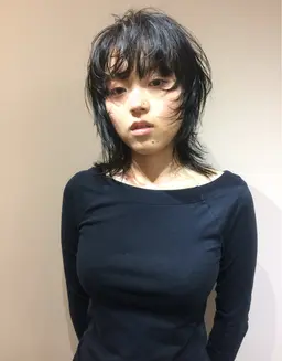 フロントカットパーマ