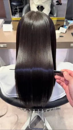 【梅雨うねりクセ対策】圧倒的な仕上がり✨プレミアム髪質改善縮毛矯正💫💫カット＋縮毛矯正＋トリートメント